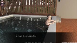 Lunar's Chosen 25 Katie Topless Swimming