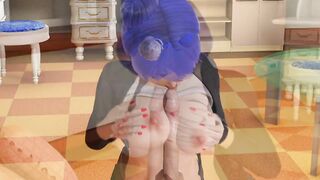 Konan titjob with her soft bazookas