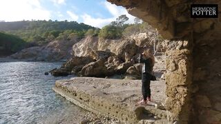 Wir besuchen Mallorca in Spanien und Fremde sehen zu wie ich seinen Schwanz lutsche. Vlog!
