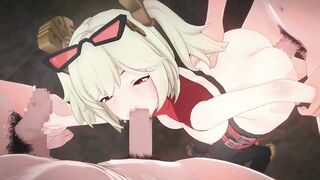 【Zenless Zone Zero Burnice White #02】group-sex CG Comics Animation.(Fingering,tugjob,oral,sex)