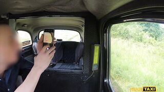 Fake Taxi - Peeping Cabbie Screws Slim Emo Redhead Ariela Donovan