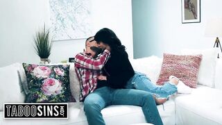Latin chick Chick Returns From Running Away and Demands Stepdad Screw Her or This babe'll Leave Once more