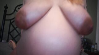 Preggo Teen gets Filled Up (POV Creampie)