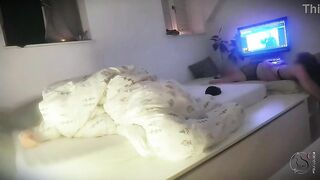 Cheating wife bang with his stepcousin behind his back