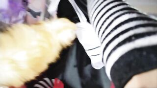 Daring Cosplay Blurts Excitement Throughout Yiff Mask