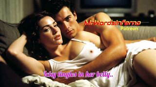MrWordsInferno M4F Audio Merely - Icky Tingles In Her Abdomen - Jerk Off Inside of Her - Entreats To Touch Her Like Swim Trainer Does