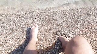 Peaceful Foot Fetish by the Lake