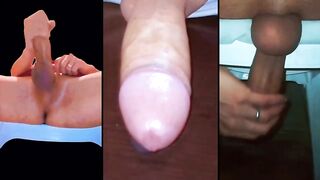 A compilation of bewitching, secret scenes: bi-curious, nearly-bi, anal masturbation, large corpulent knob, and loads of cumshots.