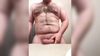 whiteboydick17 using his large cocks against walls