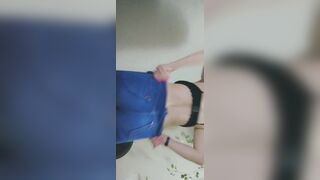 Fairy bliss teasing ebony underware