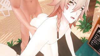 Mydei has Sex On The Beach - Honkai Star Rail R34 Animation Manga