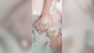 Solo time in the bathroom