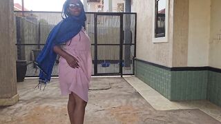 THIS BABE WAS FINGERING HER VAGINA OUTSIDE