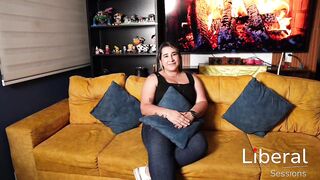 GIANT BREASTS mother I'd like to fuck DISCHARGES HER 1ST PORN MOVIE