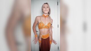 Princess Leia Striptease