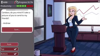 Angel with large melons and large booty takes monster dong - barely working gameplay level three