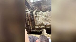 Homemade Amateur Pair Blow job & Banging Outdoor Compilation: Nature Sex with Creampie