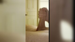 I Stroke Outside My Step Sisters Washroom to Watch if That babe Will Touch My Schlong or Ask Me to Leave