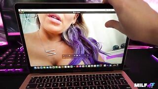 MilfAF - MILFs Do It More excellent: Neighbour Hunk Finds My Sex Tape & Gets a Creampie