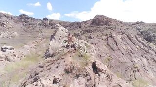 Hawt pair hike to top of the mountain to screw!