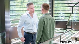 TUSHY Nice-looking Honey Casey Double Permeated In 3some