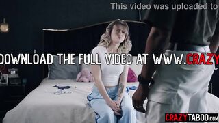 Hawt teen gets drilled by her conservative stepdad and honey gave him a fellatio