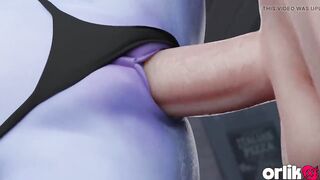 Widowmaker’s Pizza Maker Shift Gone Wild - Large Weenie CG Overwatch