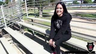 Yolanda Yamz's Cunt Gets Banged Doggy position By Rome's Hard Wang!
