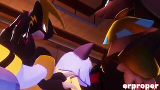 VRChat Anubis & Orserk Tag-Team Sekhmet Palworld