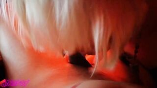 Admirable male receives my cum in his throat