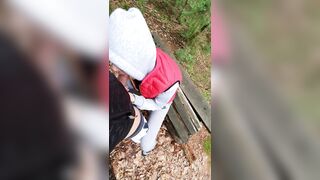 Risky Outdoor Quick Sex with 18yo Teen
