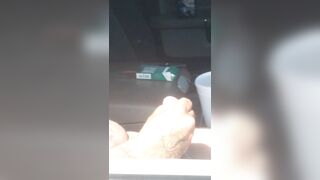 On spring break I catch my ally masturbating and flashing his dick In public and my cunt gets moist