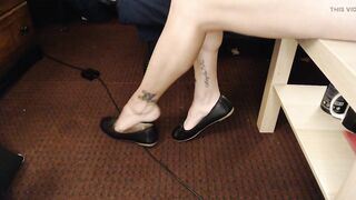 Indecent Ballet Flats Calves Feet Share