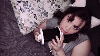 ASMR Fleshly Ear Licking in Pyjamas ?❤️ - AngeASMR