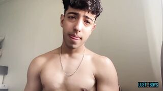LustForBoys: Indecent Twinks Wank Their Pulsating Jocks Solo Until They Erupt