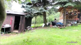 Rainy Day Barbeque Party with Short Skirts No Pants and with Petite Straps on Try On Haul Day with Leon Lambert Beauties