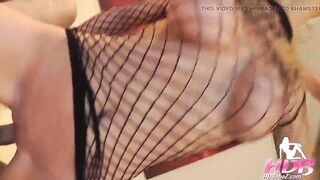 4-two Breasty Blond Screws for Creampie