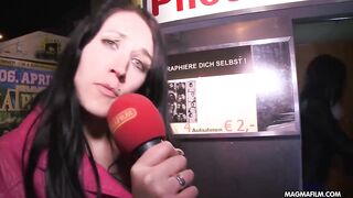 MAGMA FILM German wench blowing a Stranger in a Photo booth