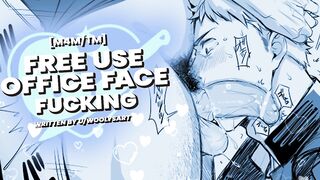 Getting Throatfucked as a Free Use Office Toy - AUDIO EROTICA FOR HOMO STUDS