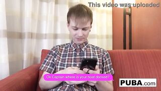 breasty honey gets a forbidden cock