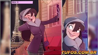 Hawt Backpacker Screwing Street Painter in Paris! anime from the Tufos web site