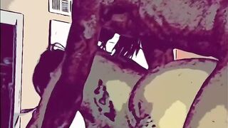 Brick Vs Large Ass Lalin girl