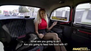 Fake Taxi - Black Domme Romy Get Drilled Then Takes Facial