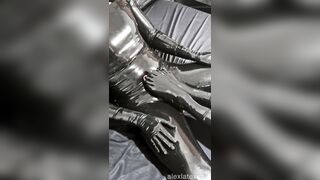 Latex Footjob - Alex Latex