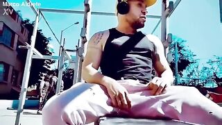 Hawt, manly heterosexual dude does homo porn without necessity