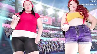 big beautiful woman Booty Worship Compilation - Katy Churchill Large Ass, Butt, PAWG