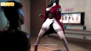 CG Slutty Wench Hottie Wearing Costume Got Banged by Large Dick