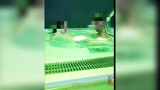 18yo Fan Spotted Me at the Public Spa and Filled Me up in the Sexy Tub