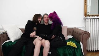 Real French Amateur Pair Bang in Trio with a Beautiful Trans Gal