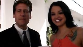 Behind the scenes footage of beutiful women getting willing for some action